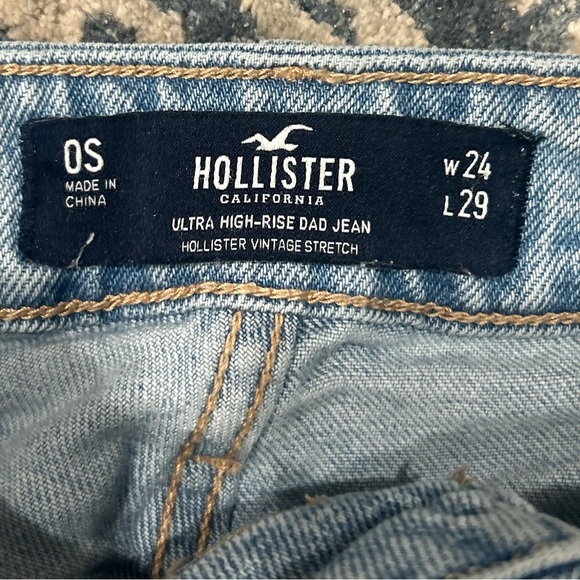 Hollister California High Rise Jeans W 24 L 29 #back to school - Picture 6 of 6